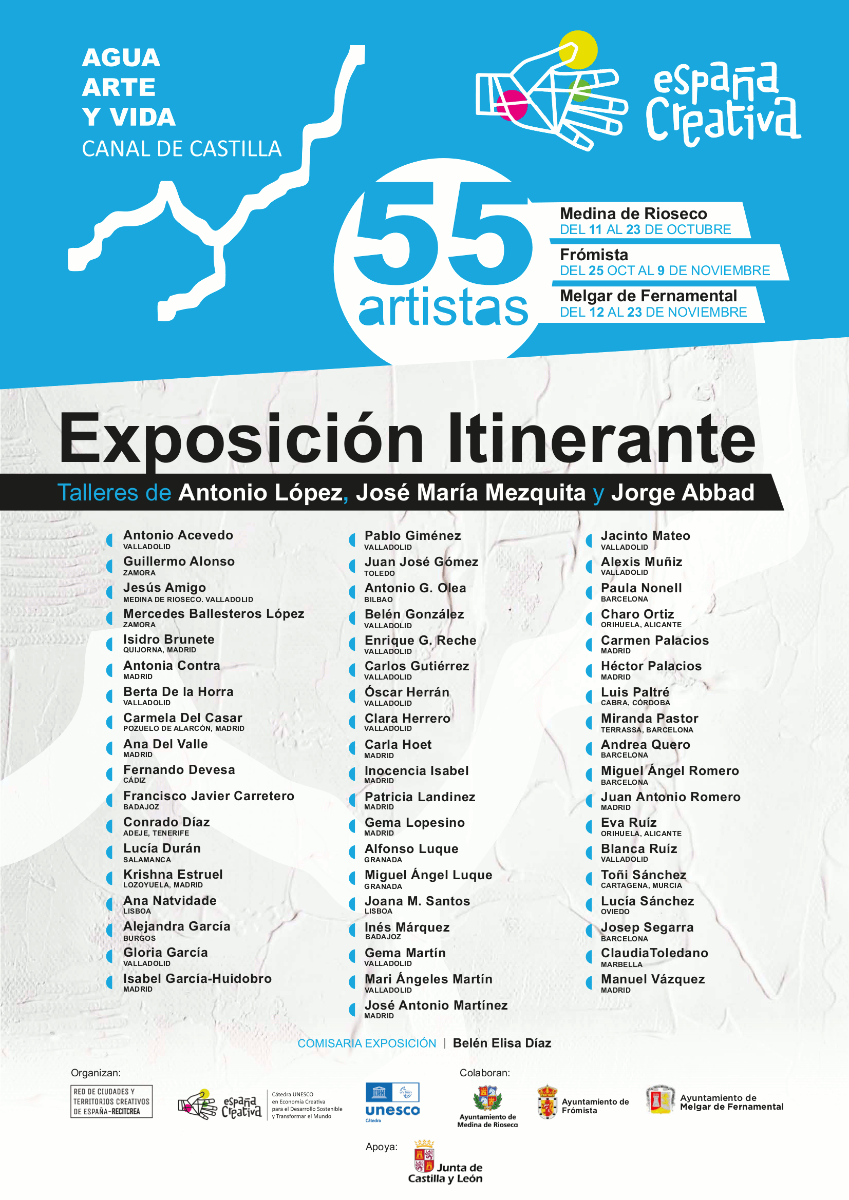 Exposición Itinerante por El Canal De Castilla