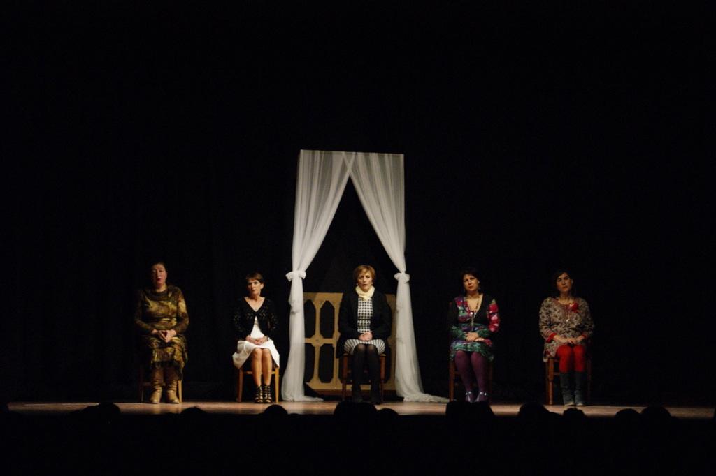El grupo de teatro contrapunto representó "La Sufridera"