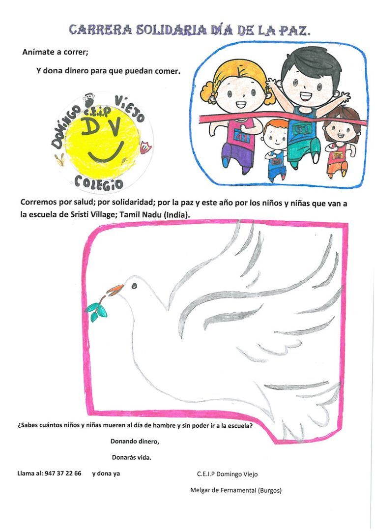 Carrera Solidaria de la Paz 2019