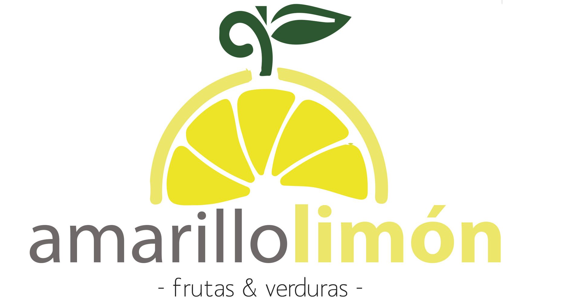 Frutas y Verduras Amarillo Limón