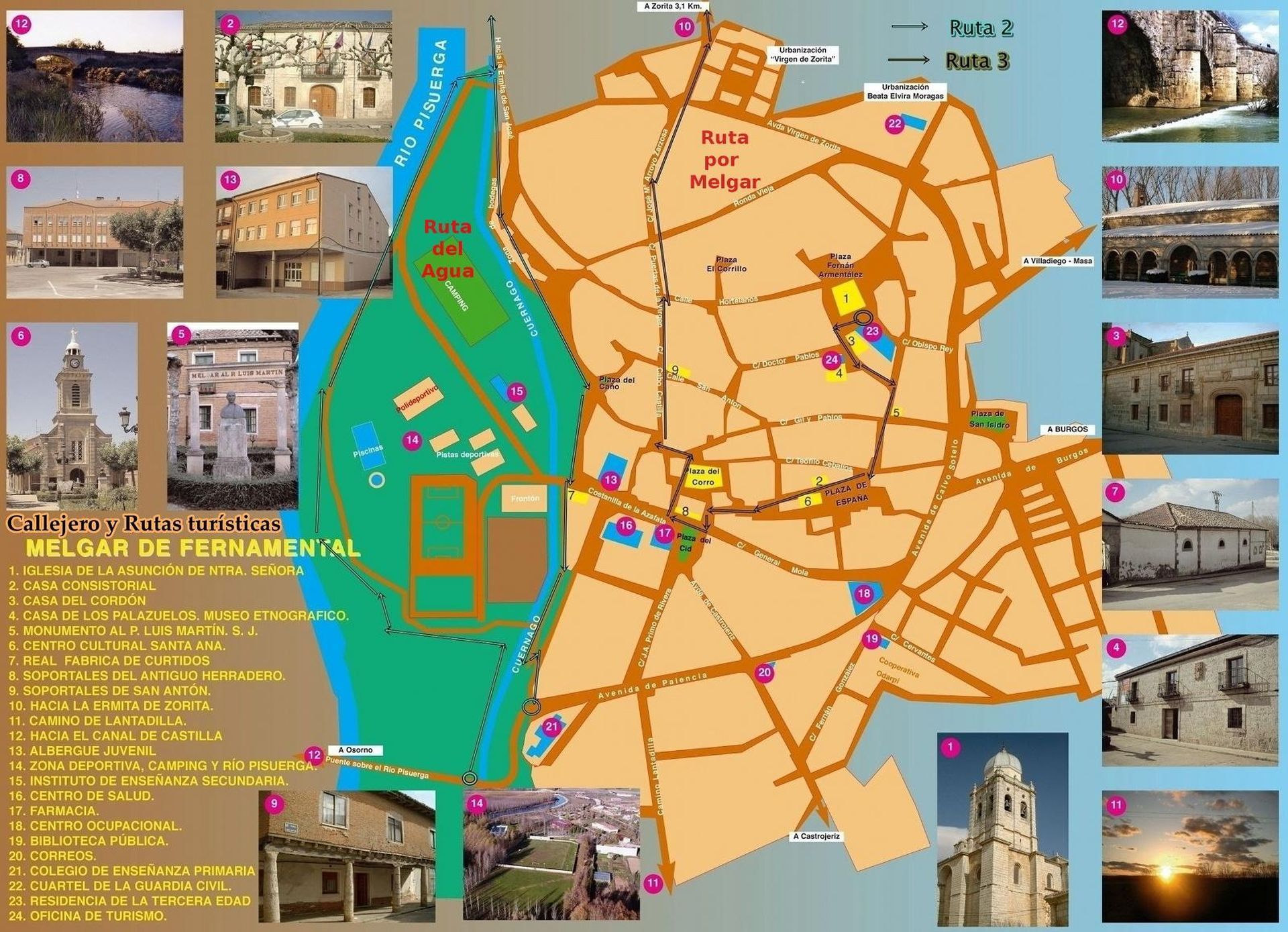 Ruta por la Villa de Melgar de Fernamental